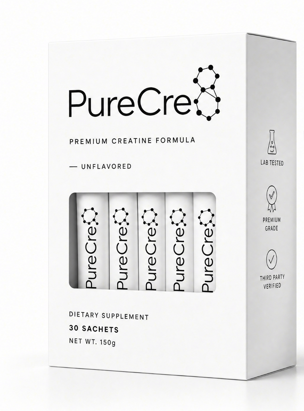 PureCre8 Creatine Monohydrate - Sachets