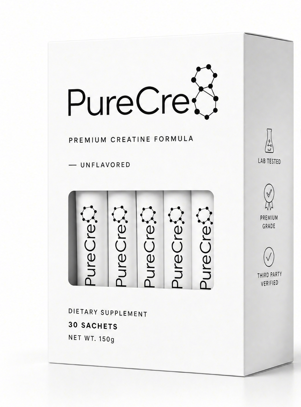 PureCre8 Creatine Monohydrate - Sachets